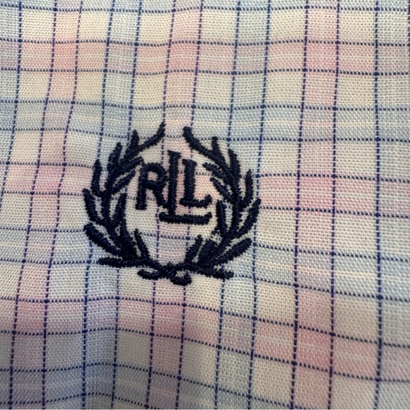 Lauren Ralph Lauren Black Label Big Boys Check Button Down Shirt Sz 16 - Picture 2 of 11